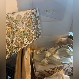 Dior Butterfly Box 9.5”x6”x2.75” with Dior shipping box